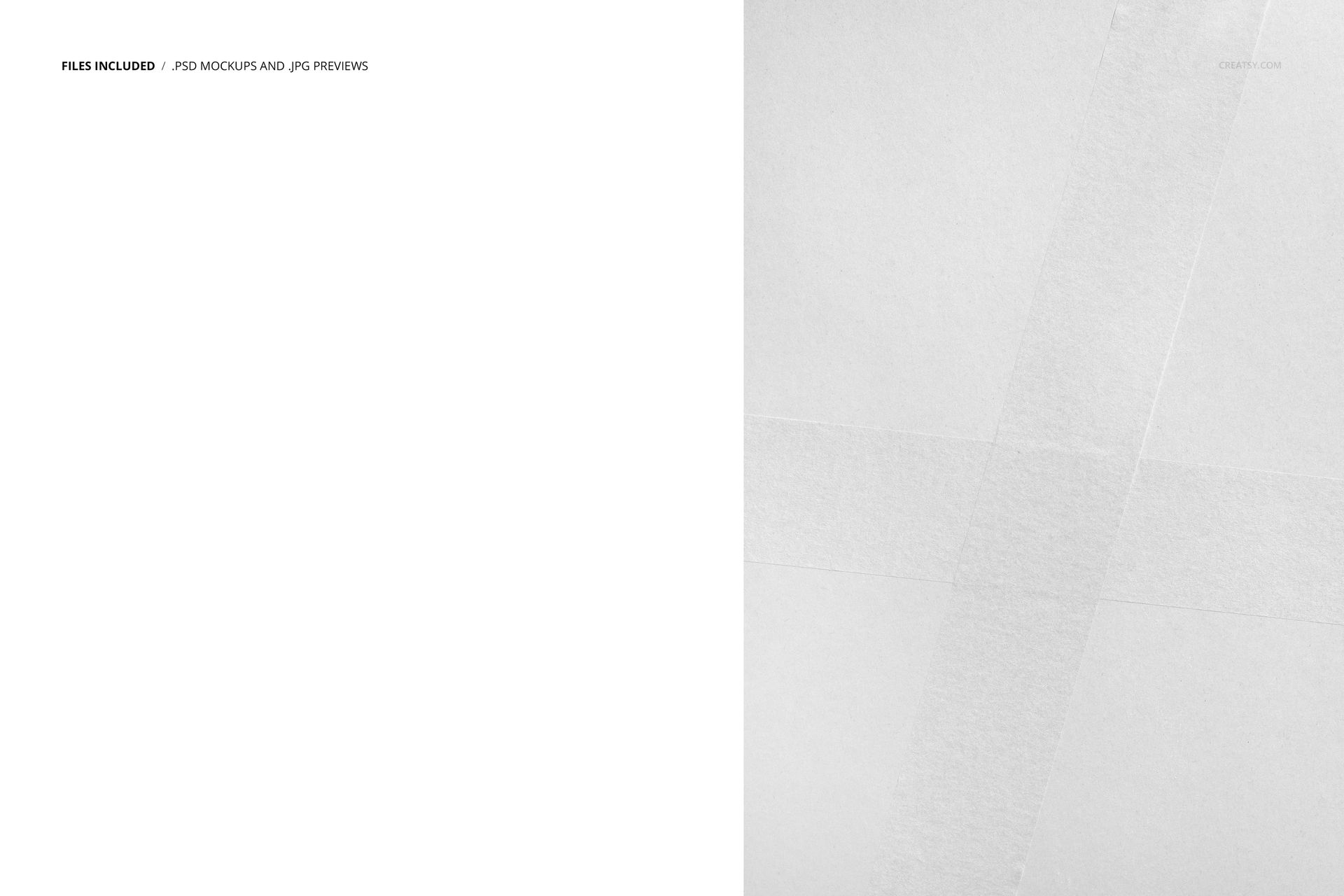 White paper packaging tapes intersecting in an X shape on a light background, displayed in a PSD mockup scene.