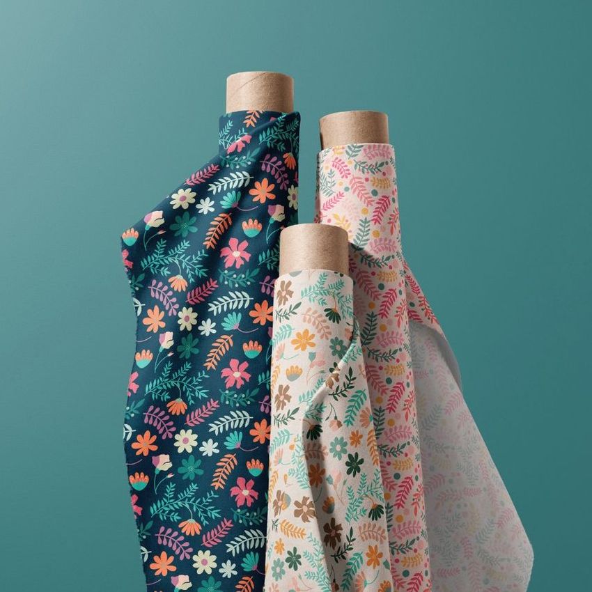 Flower Patterns by Elisabeth Colfen - Files in Use example