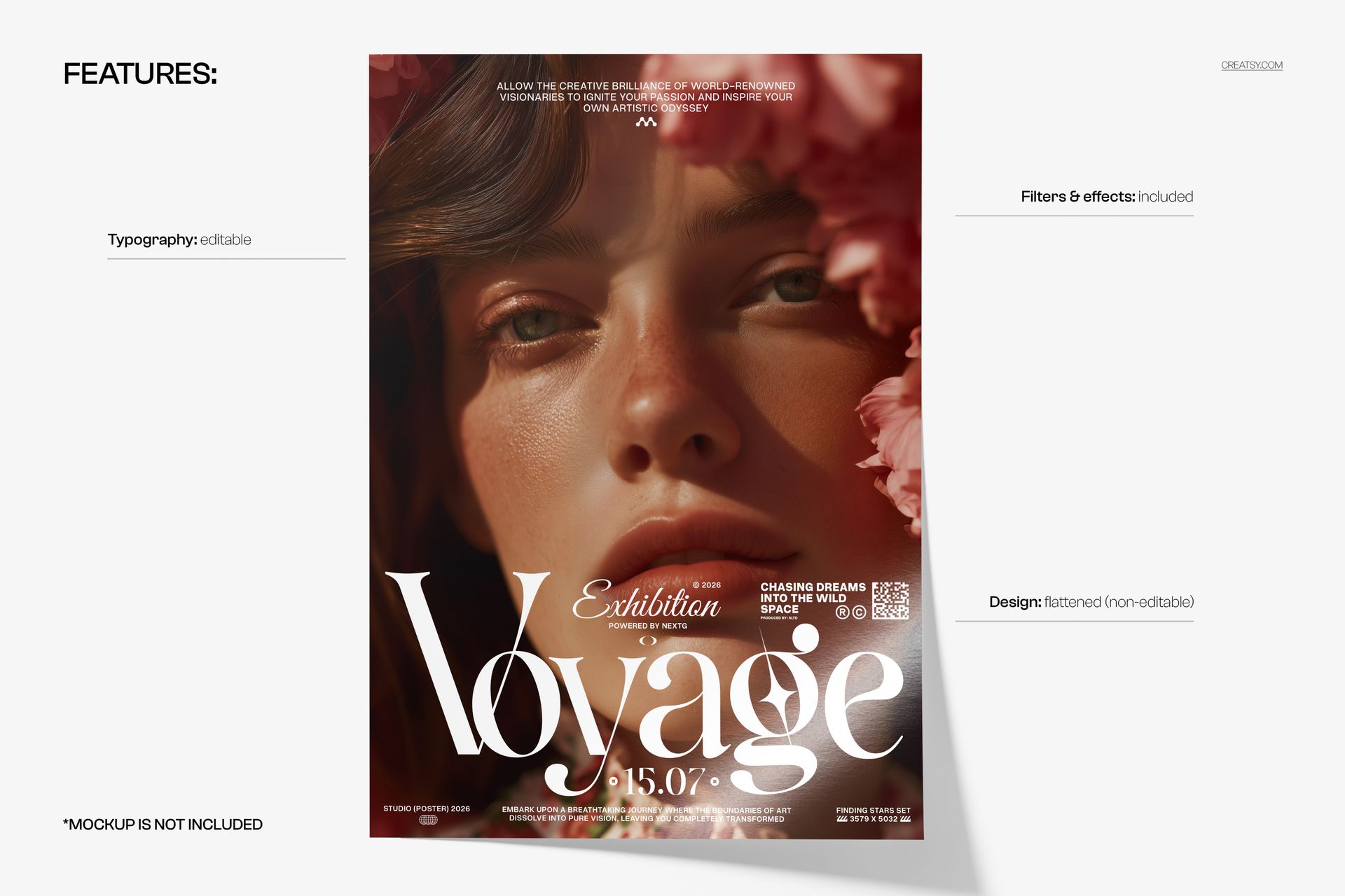 The Artistic Voyage Poster Template