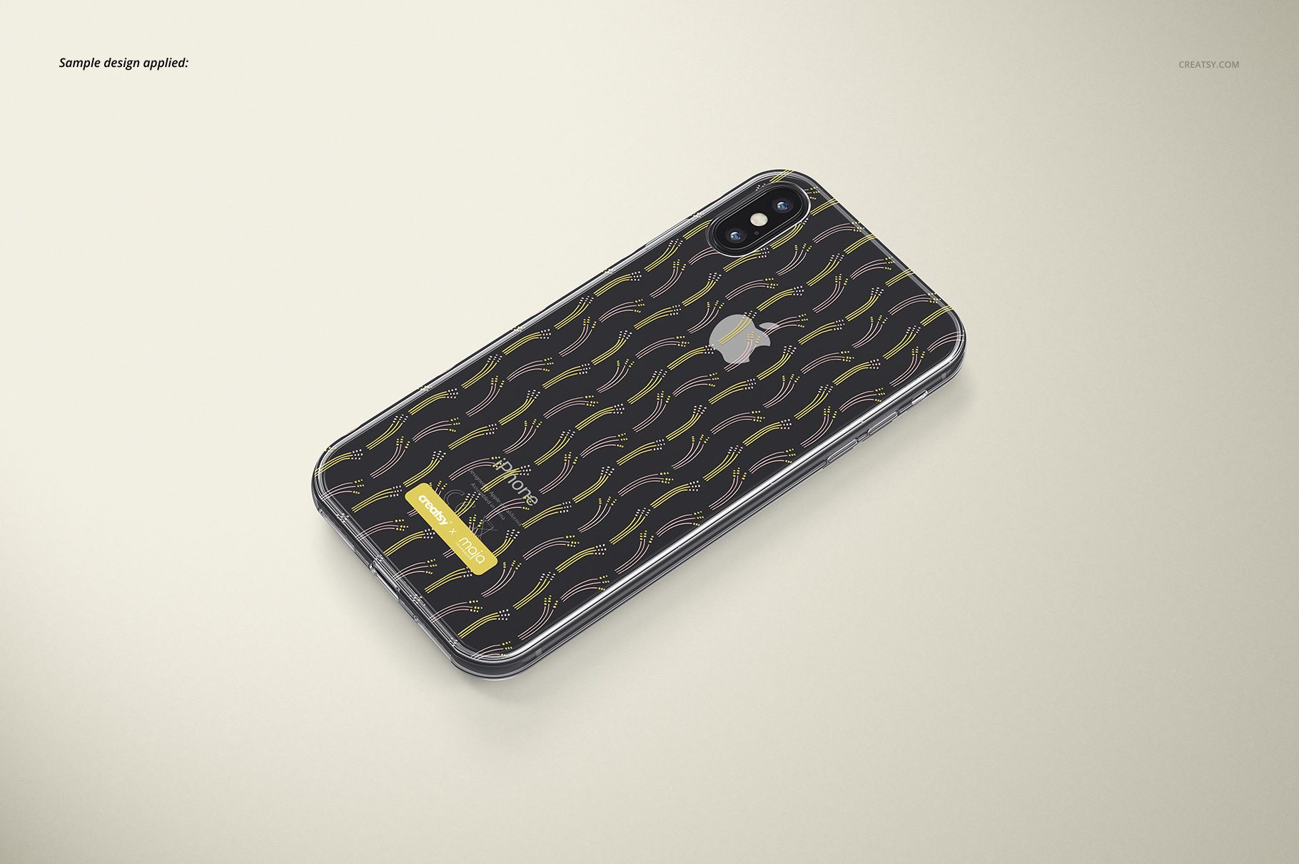 iPhone XS Clear Case Mockup Set - mockup screenshot 4