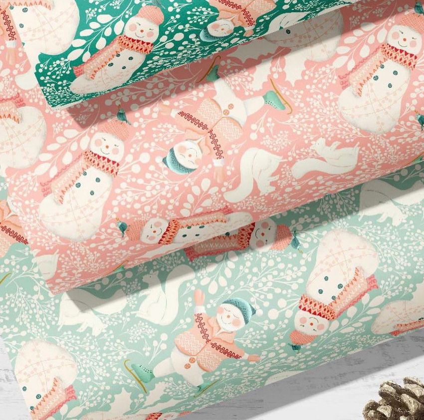 Christmas Snow People by Ginger Deverell - Files in Use example