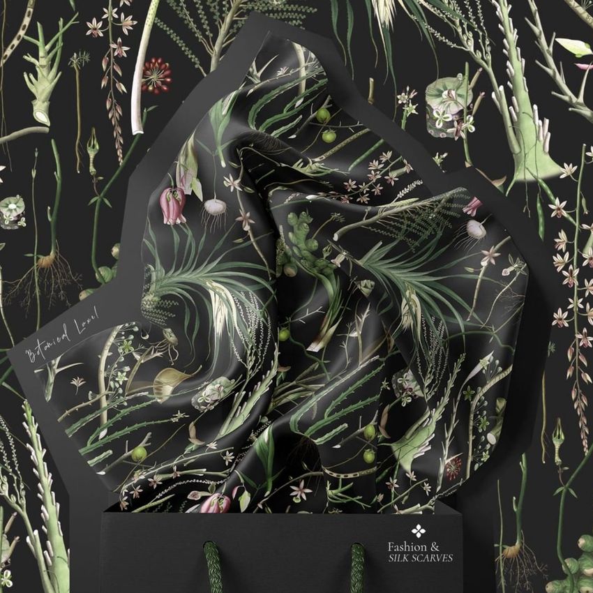 Botanical Pattern by Tashi Tsering - Files in Use example