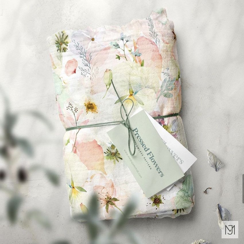 Pressed Flowers Pattern  by Media Jamshidi - Files in Use example