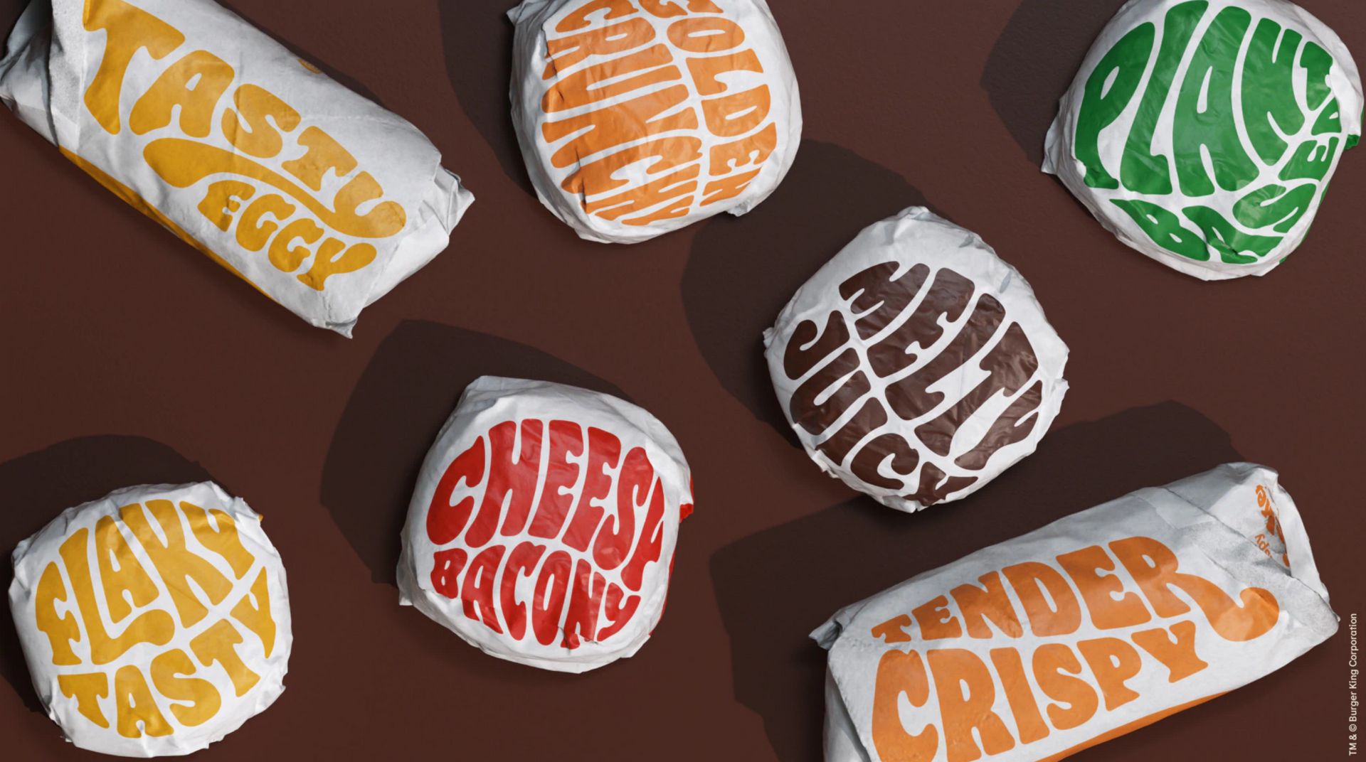 Burger King JKR Rebrand Wrapping Paper