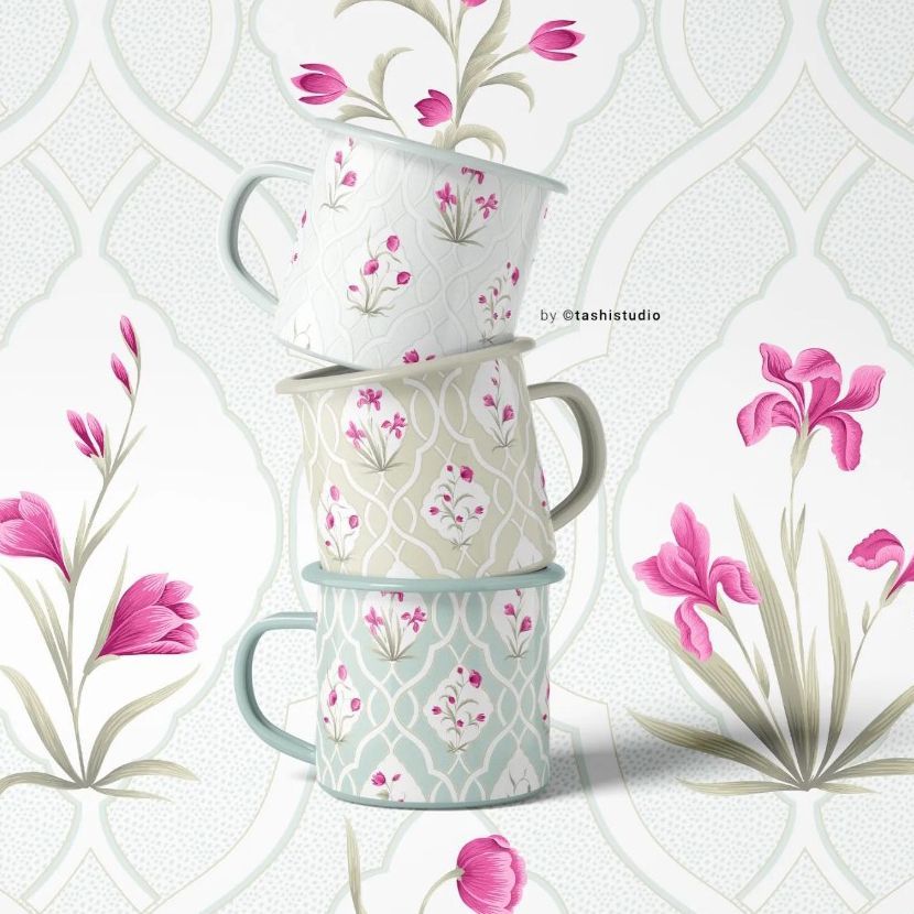 Floral Pattern  by Tashi Studio - Files in Use example