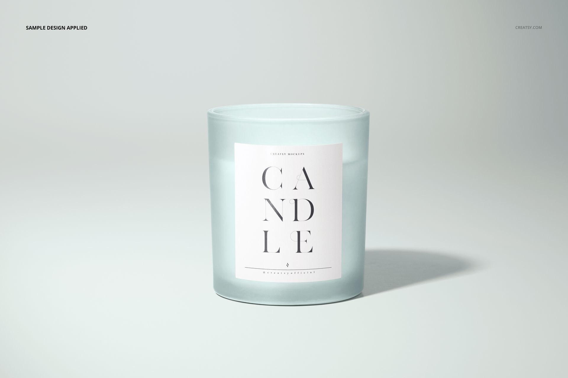 Frosted Glass Candle Mockup Set - mockup screenshot 8