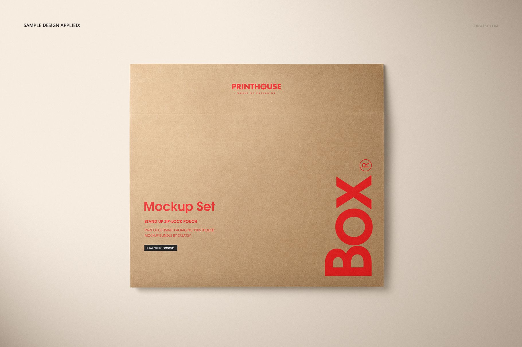 Natural Kraft Set Box Mockup Set - mockup screenshot 9
