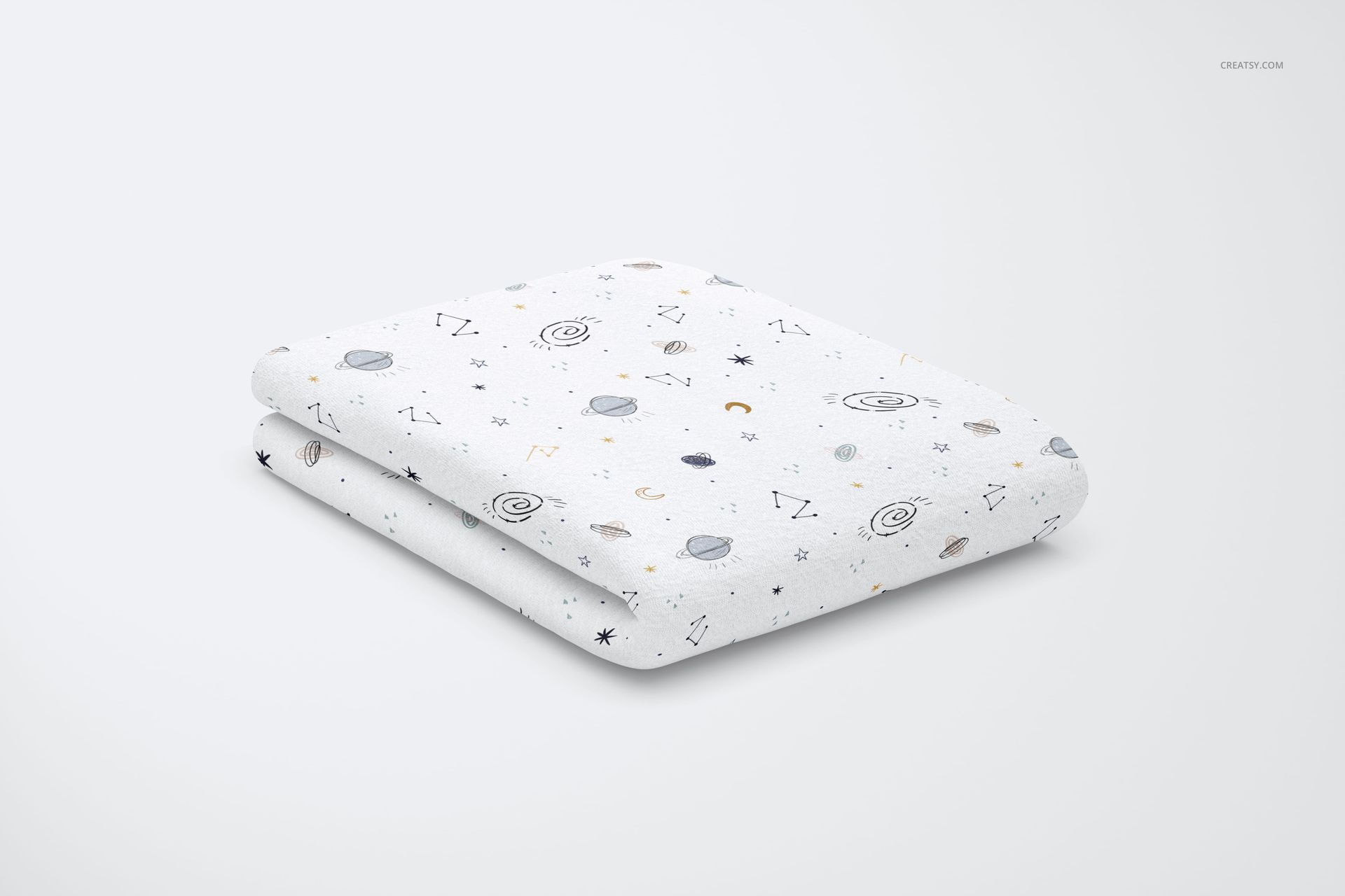 Kids Bed Sheet Mockup Set - mockup screenshot 7