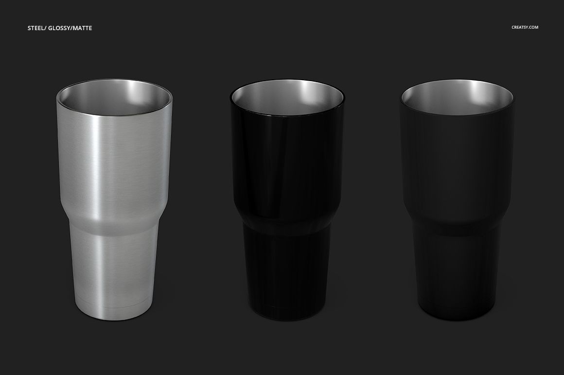 Stainless Steel Tumbler 30oz Mockup Set - mockup screenshot 6
