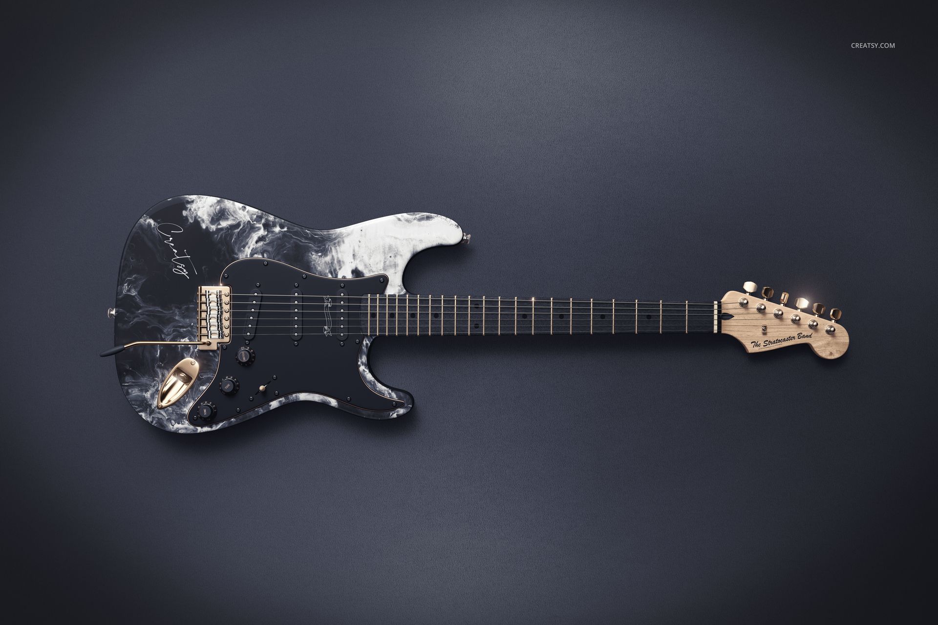 Electric Guitar Mockup Set - mockup screenshot 8