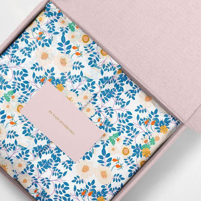 Floral Pattern  by Nadi Spasibenko - Files in Use example