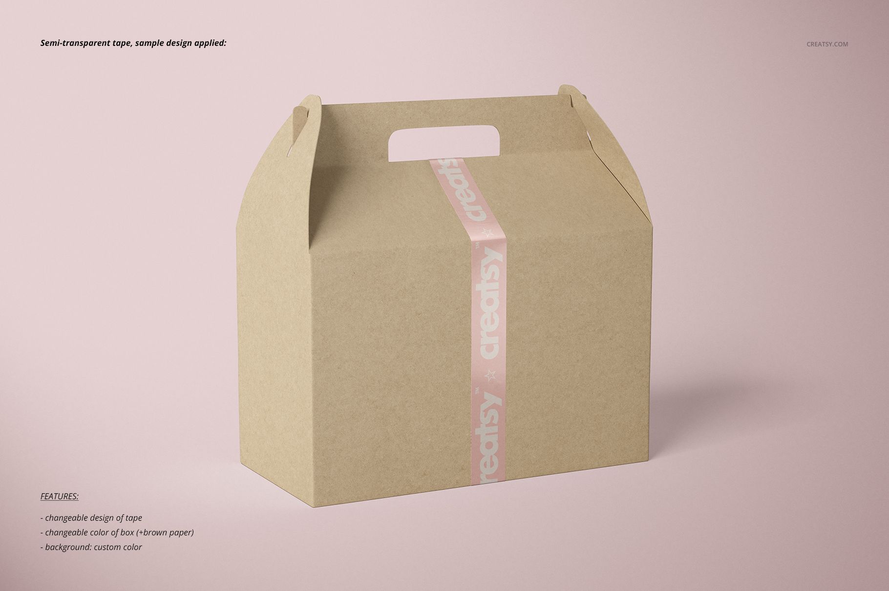 One Inch Narrow Duct Tape Mockup Set - mockup screenshot 8