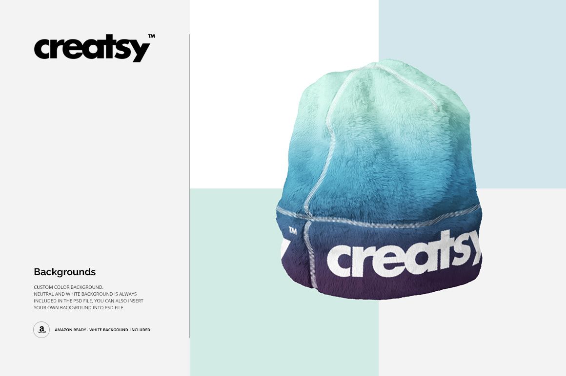 Fleece Beanie Mockup Set - mockup screenshot 5