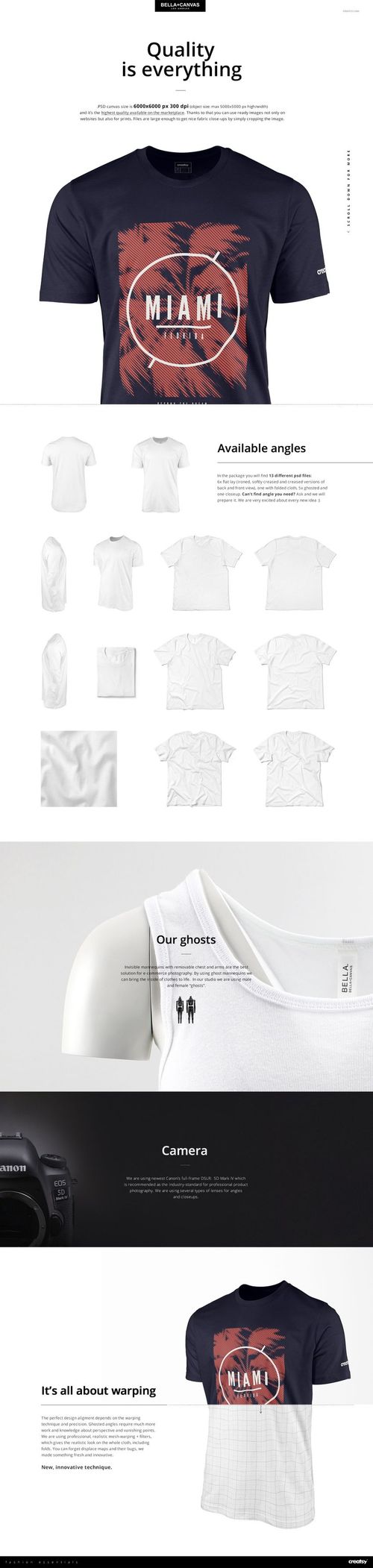 Front view of a men's short sleeve t-shirt mockup with a dark base color and geometric graphic design on the chest.