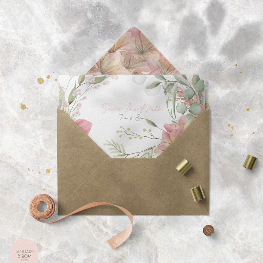 Wedding Design by January Bloom - Files in Use example