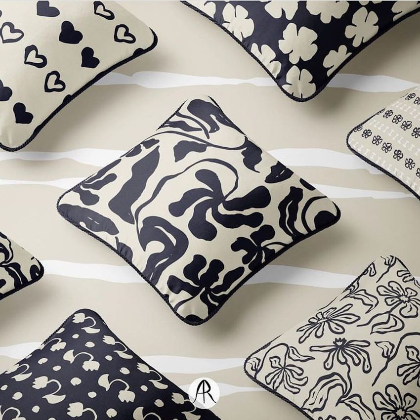 Inky Florals by Anna Rose Design - Files in Use example