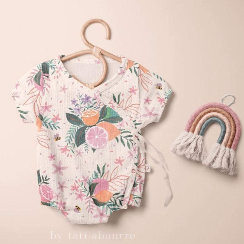 Citrus Summer Pattern by Tati Abaurre - Files in Use example