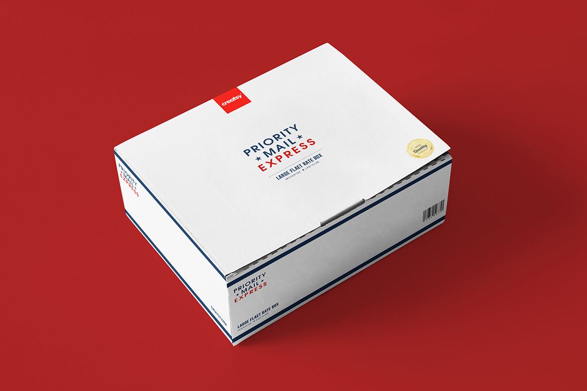 Mailing Box 3 Types Mockup Set - mockup screenshot 7
