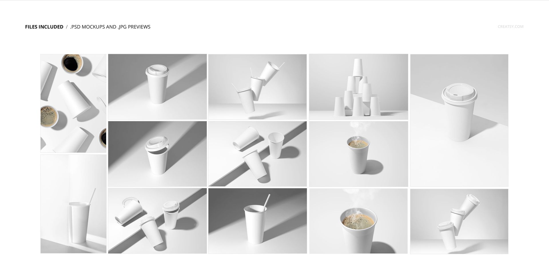 Paper Cup Mockup Set v.8 - mockup screenshot 2