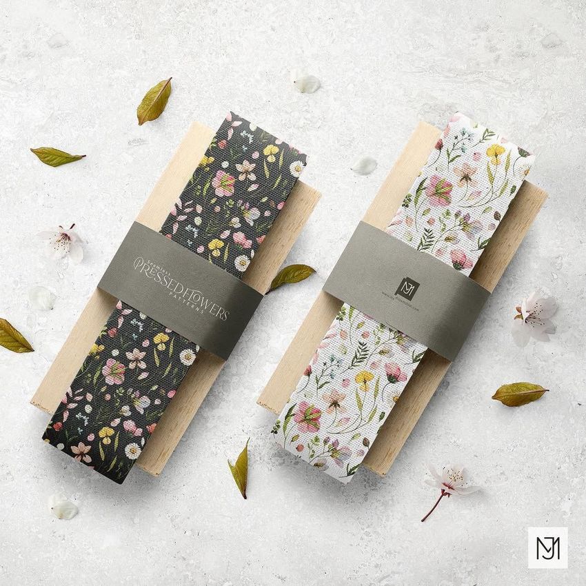 Pressed Flowers I by Media Jamshidi - Files in Use example