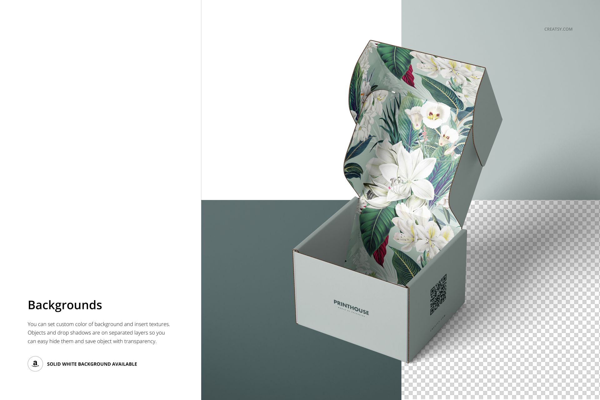 Front Tuck Mailer Box Mockup Set 3 - mockup screenshot 8