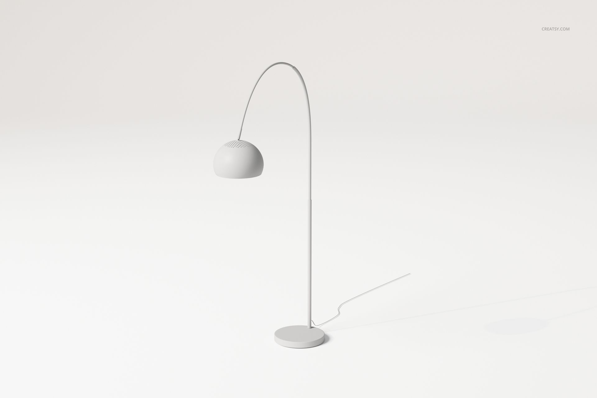 Flexible Floor Lamp 3D Model - mockup screenshot 4