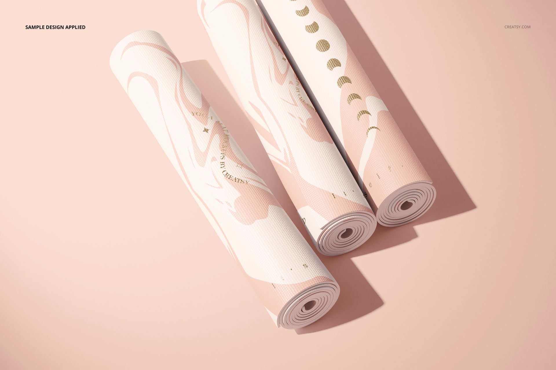 Yoga Mat Mockup Set v.5 - mockup screenshot 4