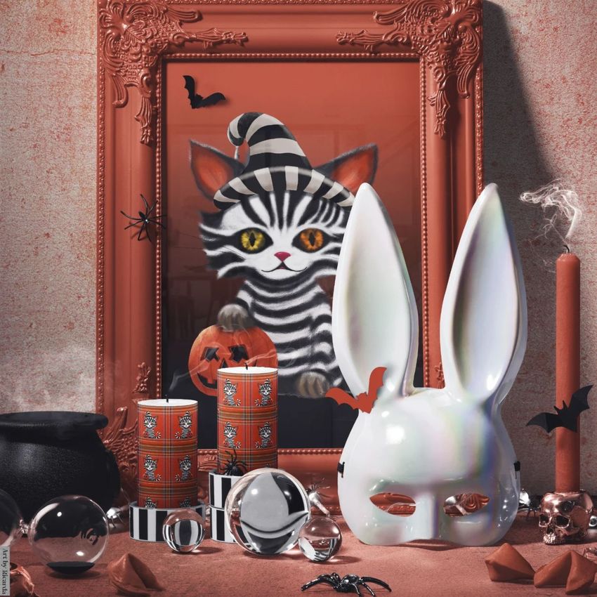 Halloween Cat by Art by Ricarda - Files in Use example