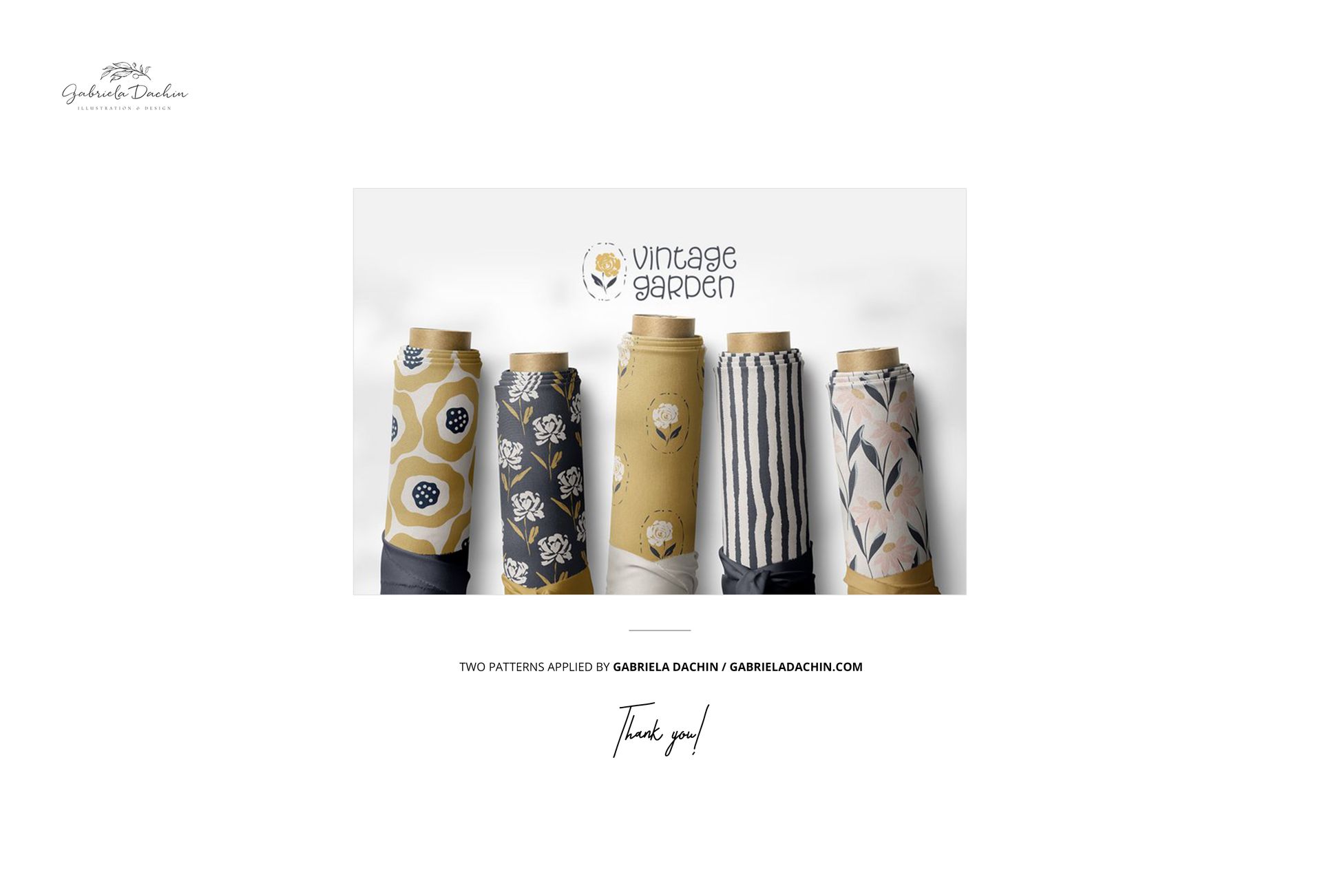 Fabric rolls mockup displaying different surface patterns, shown from the front on a plain white backdrop.