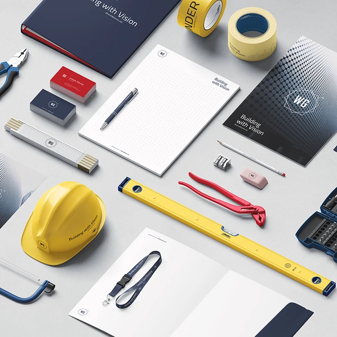 For construction branding studios