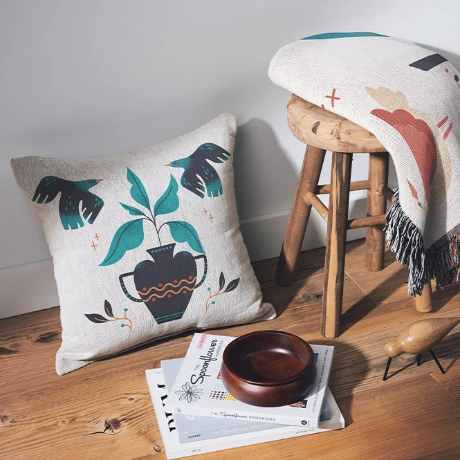 For interior, bedding & decor studios