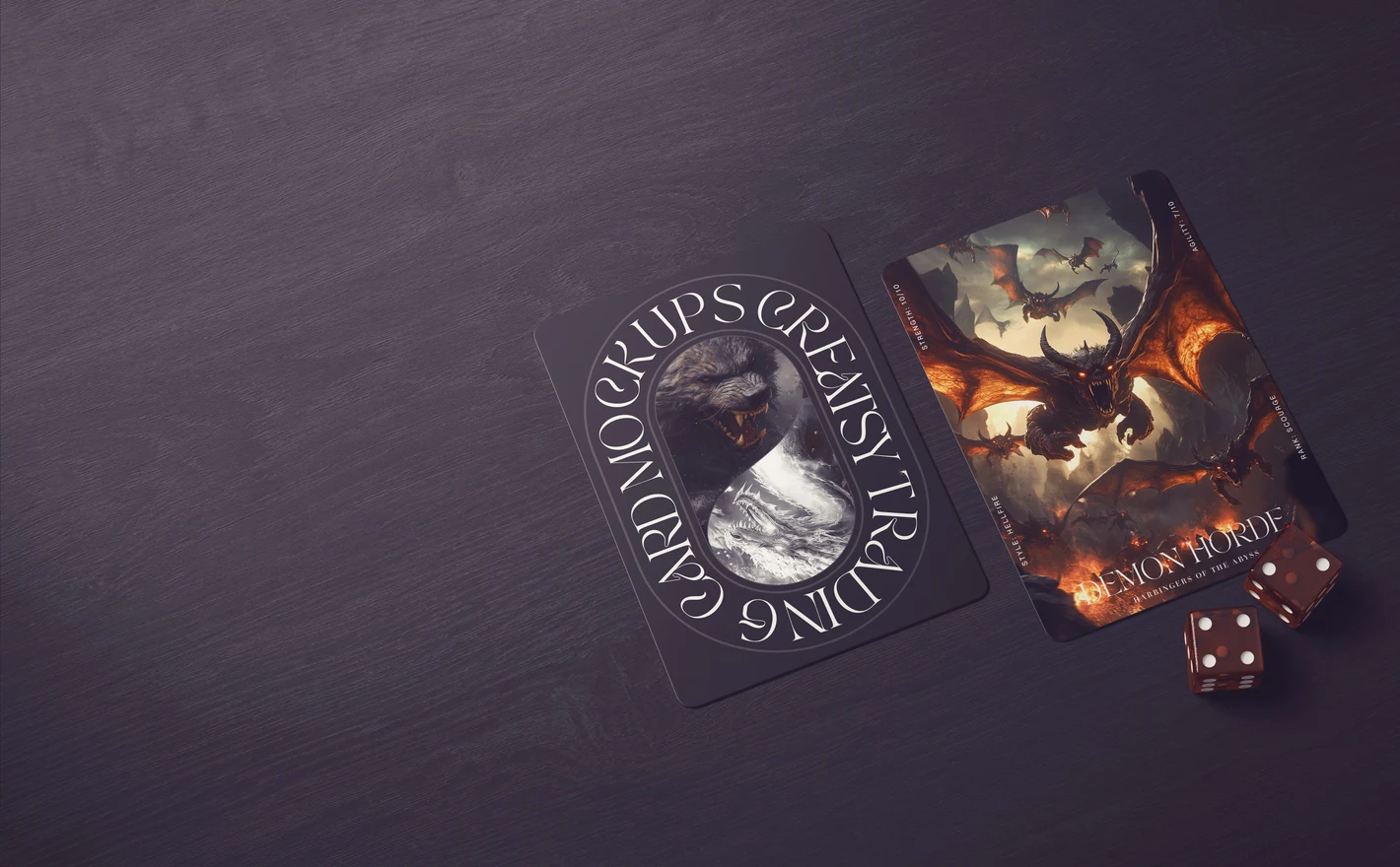 For trading card game studios & crowdfunding creators