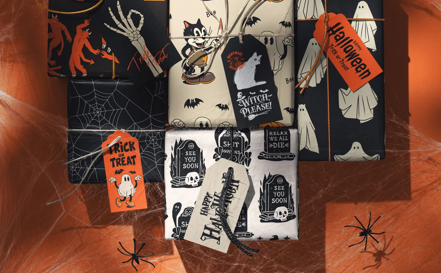 For Halloween packaging & gift brands