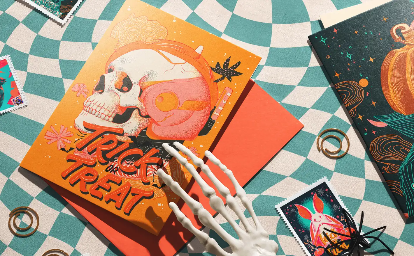 For Halloween illustrators & textile brands
