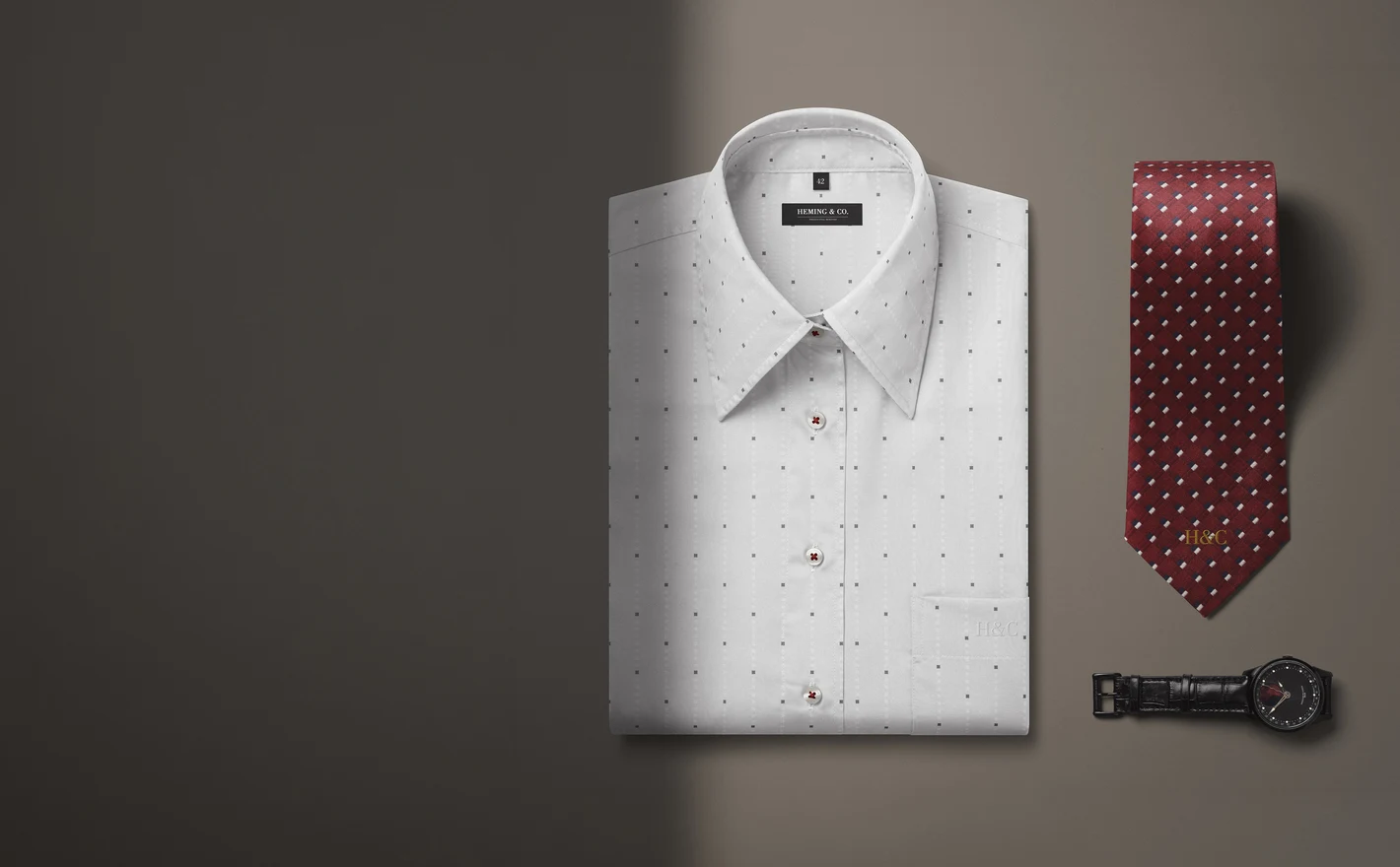 For shirting and formalwear collections