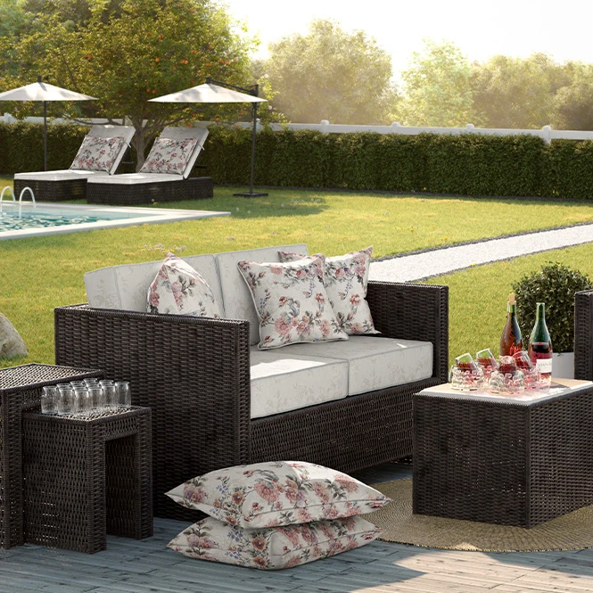 For patio furniture & garden brands