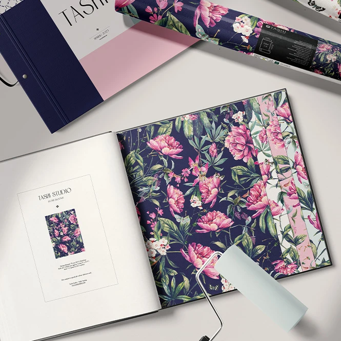 For wallpaper brands & print studios