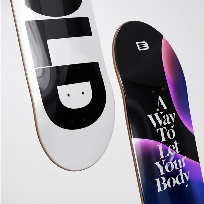 For skate labels